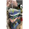 Image 2 : CONTENTS OF ROLLING RACK - QUEEN, TWIN AND DOUBLE SIZED QUILTS