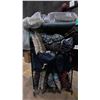 Image 1 : CONTENTS OF RACK- ASSORTED DECORATIVE PILLOWS *RACK NOT INCLUDED*