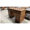 Image 2 : 9 DRAWER ANTIQUE WRITING DESK
