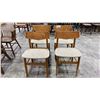 Image 2 : SET OF 4 MCM DANISH TEAK DINING CHAIRS