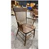 Image 4 : PAIR OF ANTIQUE WOODEN ARM CHAIRS