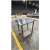 Image 1 : STAINLESS STEEL 2 TIER MOBILE TABLE