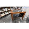 Image 1 : MOBILE WOOD 2 TIER CART