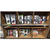 Image 2 : 4 TIER MOBILE SHELVING RACK WITH ASSORTED DOOR KNOBS