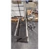 Image 1 : 2 STAINLESS STEEL WALL MOUNT SHELVES & SMALL MOBILE STOOL