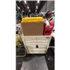 Image 3 : 2 GLOBAL INDUSTRIES HOSPITAL SUPPLY CARTS WITH ASSORTED HOSPITAL SET DEC ITEMS