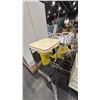 Image 1 : 2 BIOHAZARD CARTS, ROLLING METAL STOOL AND ADJUSTABLE RING LAMP
