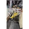 Image 2 : 2 BIOHAZARD CARTS, ROLLING METAL STOOL AND ADJUSTABLE RING LAMP
