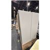 Image 2 : 2 GLASS FRONT STORAGE CABINETS