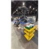 Image 2 : HOSPITAL SUPPLY CART, 3 TIER ROLLING CART AND OTHER MEDICAL SET DEC SUPPLIES