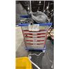 Image 3 : HOSPITAL SUPPLY CART, 3 TIER ROLLING CART AND OTHER MEDICAL SET DEC SUPPLIES