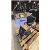 Image 1 : LEATHER RECLINING MEDICAL CHAIR WITH RESTRAINTS