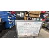Image 2 : WALL HANGING WHITEBOARD, AV CART, BACK BRACE AND OTHER HOSPITAL RELATED SET DEC ITEMS