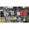 Image 3 : CONTENTS OF ROLLING RACK - BANDAGES, FACE MASKS, STETHOSCOPES AND OTHER HOSPITAL SET DEC ITEMS