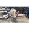Image 1 : SHOPPING CART FILLED WITH ASSORTED HOSPITAL MESH MATERIAL