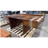 Image 2 : MID CENTURY MODERN ROSEWOOD 2 DRAWER EXECUTIVE DESK
