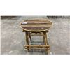Image 1 : RUSTIC TREE BRANCH SMALL ROUND TABLE