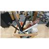 Image 2 : GROUP OF ASSORTED CURTAINS, BLACK OUT WINDOW COVERS, BEADED CURTAINS, CURTAIN RODS