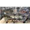 Image 4 : CONTENTS OF ROLLING RACK - ASSORTED PLANT POTS AND FAUX PLANTS