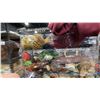 Image 3 : MOBILE RACK WITH ASSORTED TOYS, STUFFED ANIMALS, DOLLS STUFFIES & MORE