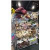 Image 4 : MOBILE RACK WITH ASSORTED TOYS, STUFFED ANIMALS, DOLLS STUFFIES & MORE