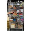 Image 1 : MOBILE RACK OF ASSORTED TOYS, GAMES, DOLLS & MORE