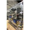 Image 1 : CONTENTS OF ROLLING RACK - TOOLBOXES, HUBCAPS, RIMS AND MORE