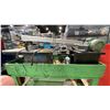 Image 3 : CRAFTSMAN 10" TABLE SAW, MITER BOX, SEARS PROFESSIONAL WELDER AND MORE ON ROLLING WOODEN CART
