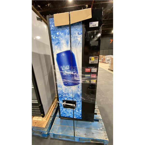 6 SELECTION COLD BEVERAGE VENDING MACHINE