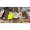 Image 2 : LIGHT WOOD TILE TOP SINGLE SINK VANITY