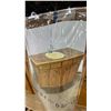 Image 3 : LIGHT WOOD TILE TOP SINGLE SINK VANITY