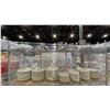 Image 3 : ROLLING RACK WITH ASSORTED DISHWARE