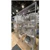 Image 2 : ROLLING RACK WITH ASSORTED STOCK POTS, CHEESE GRATERS, AND COOKWARE
