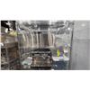 Image 2 : ROLLING RACK WITH ASSORTED PLASTIC CUPS, ESPRESSO MAKER, SOUP POTS AND MORE