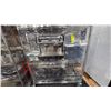 Image 3 : ROLLING RACK WITH ASSORTED PLASTIC CUPS, ESPRESSO MAKER, SOUP POTS AND MORE