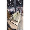 Image 2 : PAIR OF RUSTIC WOODEN BENCHES