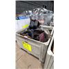 Image 1 : PALLET CRATE OF ASSORTED MOTORCYCLE PARTS & ACCESSORIES