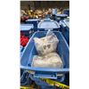 Image 4 : PALLET OF ASSORTED SET DEC ITEMS- LIFE VESTS, CARGO NETS, COFFEE CUPS, TARPS, COOKING POTS, TEA
