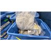 Image 3 : PALLET OF ASSORTED SET DEC ITEMS- CHAINS, OUTDOOR VESTS, RACING HARNESS, CAMPING COOLER,