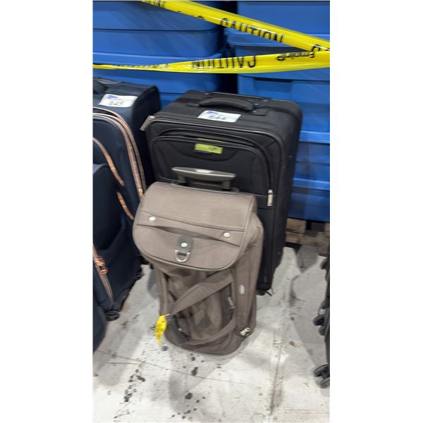 ROLLING JETSTREAM SUITCASE AND ROLLING DUFFEL BAG