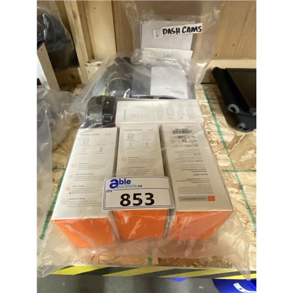 ASSORTED TRAIL CAMS AND DASH CAMS