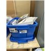 Image 1 : BIN INCLUDING GALAXY TAB, WEBCAMS AND PROP ITEMS