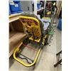 Image 3 : ROLLING PARAMEDICS BED WITH 5 OXYGEN CARTS