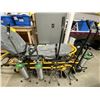 Image 4 : ROLLING PARAMEDICS BED WITH 5 OXYGEN CARTS
