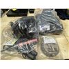 Image 1 : BAG OF HAIR STRAIGHTENERS, BAG OF HAIR DRYERS AND PROP SEAT BELTS