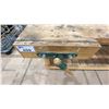 Image 3 : LARGE 2 TIER MOBILE WOODWORKING TABLE WITH VICE