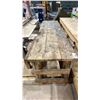 Image 1 : LARGE WOODWORKING TABLE WITH VICE