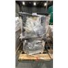 Image 1 : PALLET OF ASSORTED SAWHORSES, RACKS & PROP ITEMS