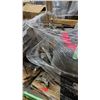Image 3 : PALLET OF ASSORTED SAWHORSES, RACKS & PROP ITEMS