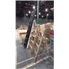 Image 2 : GROUP OF 5 ASSORTED WOODEN LADDERS